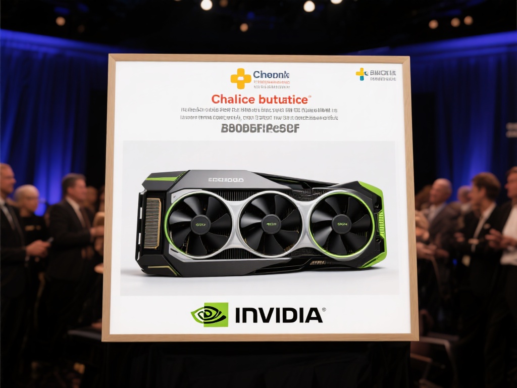 黄仁勋签名镀金RTX 5090显卡慈善拍卖创纪录价